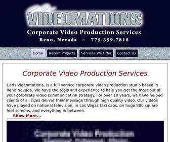 Carlsvideomations.com(Carl's Videomations) Screenshot