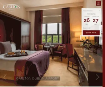 Carlton.ie(Ireland Hotels) Screenshot