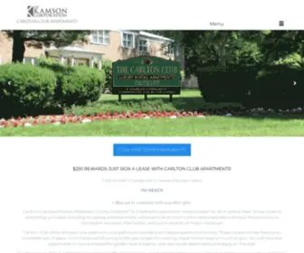 Carltonclubapts.com(Carlton Club Apartments for rent in Piscataway) Screenshot