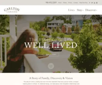 Carltonlanding.com(Carlton Landing) Screenshot