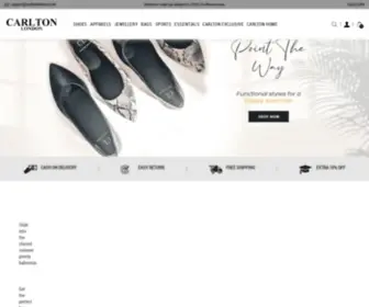 Carltonlondon.co.in(Buy Footwear) Screenshot