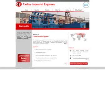 Carltonoffshoreengineers.com(Carlton Industrial Engineers :: New Page 2 New Page 2 Copyrights © Carlton Industrial) Screenshot