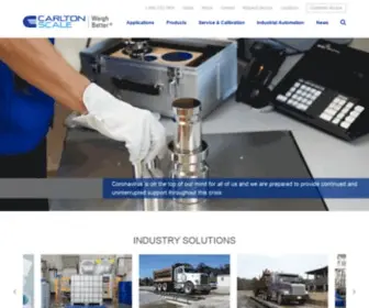 Carltonscale.com(Carlton Scale) Screenshot