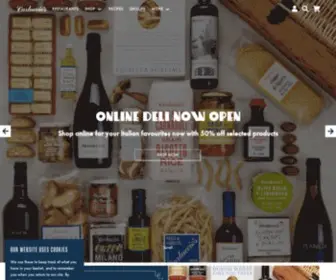 Carluccios.com(Local Italian Restaurants) Screenshot