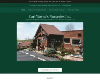 Carlwaynesnursery.com(Carl Wayne's Nurseries Inc) Screenshot