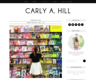 Carlyahill.com(Carly A. Hill) Screenshot