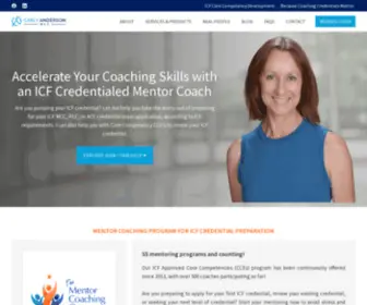 Carlyanderson.com(ICF Certification Coach) Screenshot