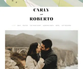 Carlyandroberto.com(Keep godaddy domain) Screenshot