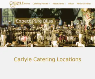 Carlyleonthegreen.net(Long Island Catering Hall) Screenshot