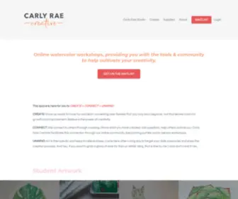 Carlyraecreative.com(Carly Rae Creative) Screenshot