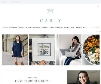 Carlyriordan.com(CARLY) Screenshot