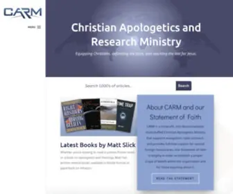 Carm.org(The Christian Apologetics and Research Ministry) Screenshot