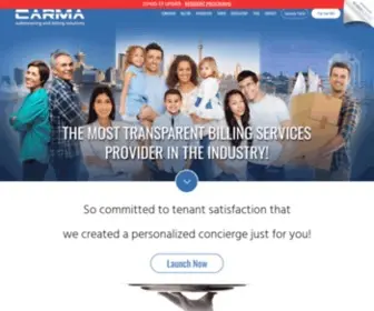 Carmabillingservices.com(CARMA Billing Services) Screenshot