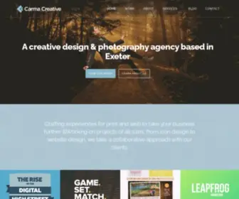 Carmacreative.co.uk(Exeter Graphic Design Agency for Brands That Do Good) Screenshot