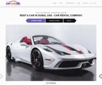 Carmall.ae(Rent A Car In Dubai) Screenshot