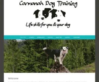 Carmanahdogtraining.com(Carmanah Dog Training) Screenshot