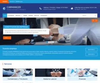 Carmanger.com.pe(CARMANGER) Screenshot