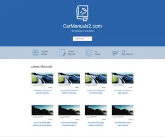 Carmanuals2.com(All manuals in one place) Screenshot