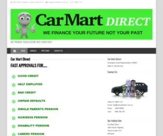 Carmartdirect.com.au(Car Mart Direct) Screenshot