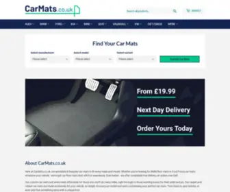 Carmats.co.uk(UK Car Mats From £19.99) Screenshot