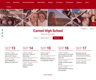 Carmelhigh.org(Carmel High School) Screenshot