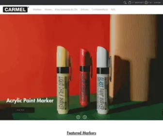 Carmelindustries.com(Shop for Marking Products & Waxes) Screenshot