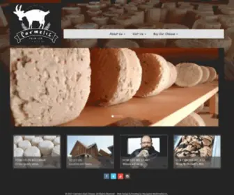 Carmelisgoatcheese.com(Okanagan All Natural Goat Cheese) Screenshot