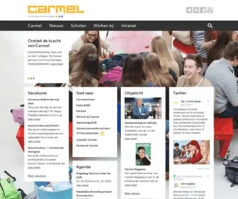 Carmel.nl(Stichting Carmelcollege) Screenshot