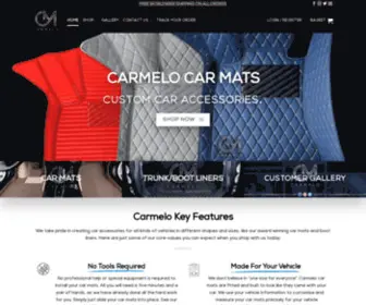 Carmelocarmats.com(Carmelo Car Mats) Screenshot