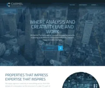 Carmelpartners.com(Carmel Partners) Screenshot