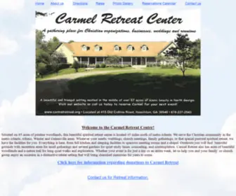 Carmelretreat.org(Carmel Retreat Center) Screenshot