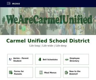 Carmelunified.org(Carmel Unified School District) Screenshot