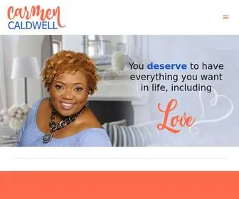 Carmencaldwell.com(Relationships Coach) Screenshot