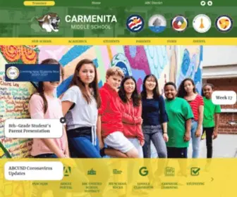 Carmenitams.us(The ABC Unified School District) Screenshot