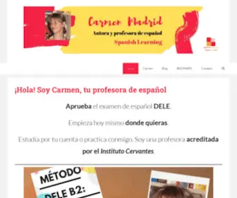 Carmenmadrid.net(¡Hola) Screenshot