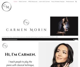 Carmenmorin.com(Carmen Morin) Screenshot