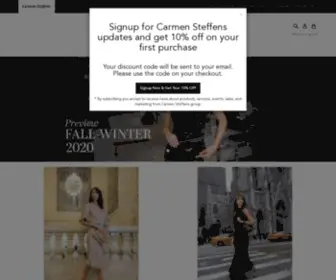 Carmensteffens.com(Carmen Steffens International) Screenshot