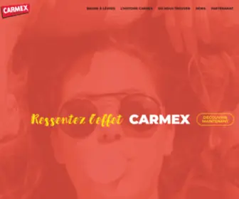 Carmexfrance.fr(Carmex) Screenshot