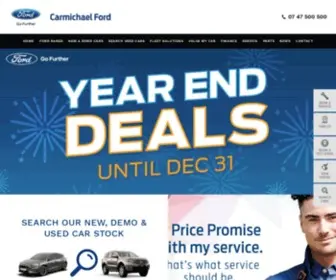 Carmichaelford.com.au(Carmichael Ford) Screenshot