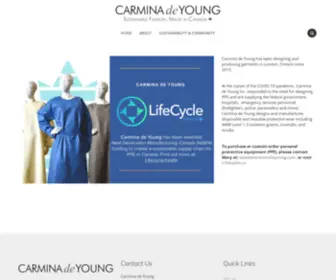 Carminadeyoung.com(Carminadeyoung) Screenshot