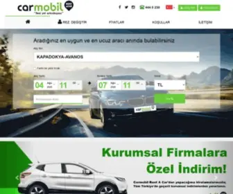 Carmobil.com.tr(Carmobil Rent A Car T) Screenshot