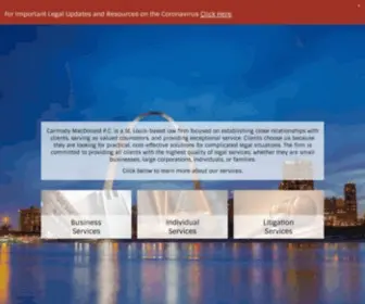 CarmodymaCDonald.com(Carmody MacDonald) Screenshot