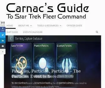 Carnacsguide.com(Carnac's Guide to Star Trek Fleet Command) Screenshot