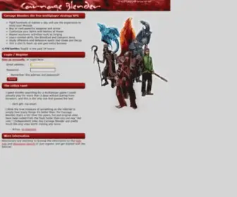 Carnageblender.com(Carnage Blender) Screenshot