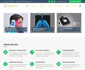 Carnamedicare.com(Chennai based company dealing with high) Screenshot