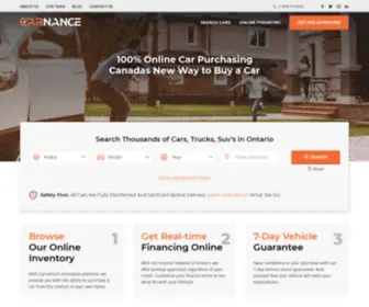 Carnance.com(Buy New & Used Cars Online) Screenshot