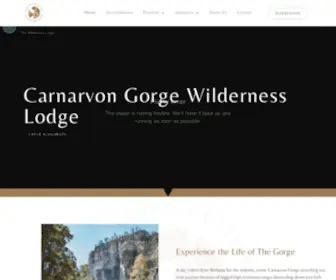 Carnarvon-Gorge.com(Carnarvon Gorge) Screenshot