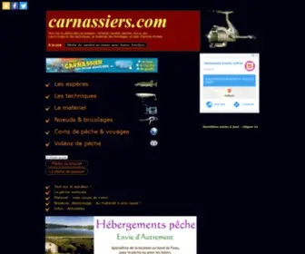 Carnassiers.com(Pêche des carnassiers) Screenshot