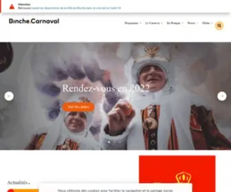 Carnavaldebinche.be(Carnaval de Binche) Screenshot