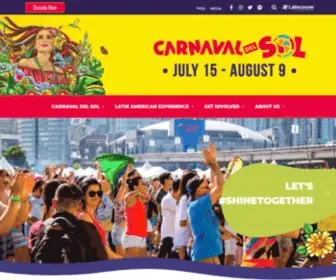 Carnavaldelsol.ca(Latin American Experience) Screenshot